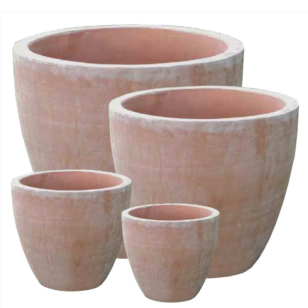 TERRAKOTTA TOPF TC170A XXL SET 4 Ø 2550 CM TERRA