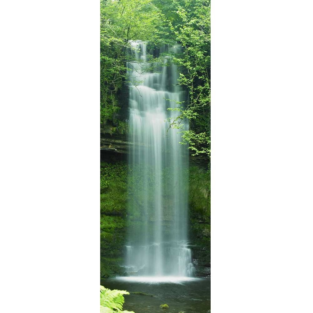 Stoff Banner Wasserfall Zum Hangen L 175cm Grun